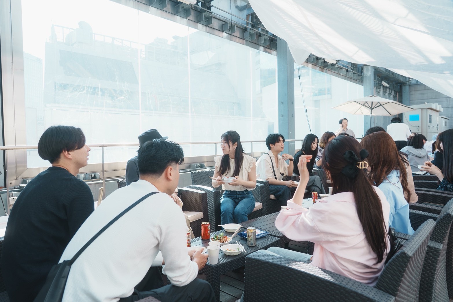 交流会・プレゼン会の様子